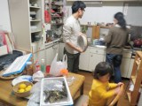 メインシェフはお父さんです。