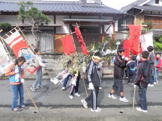 一軒一軒周ります