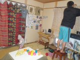 （う）も何やらせっせと忙しそう。