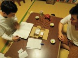 かめ設計室のHさんと話し合い。