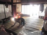 新年から大掃除。