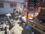 横で（う）も忙しく料理中。