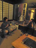 夜遅くまでおしゃべり。