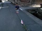 毎年、持ち歩く竹が長いのです。