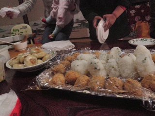 皆でお腹いっぱい食べました。