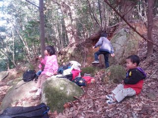 子どもたちのお昼タイム。