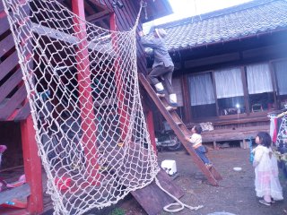ひとまずここにぶら下げてみました。