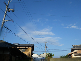 （う）が撮影した空。