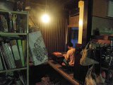 地下室の上に浮いている感じ。