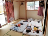 二階はお昼寝部屋となりました