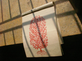 窓辺に下書き有り。