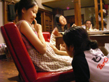 日本一時帰国中、妹が胎児と会話